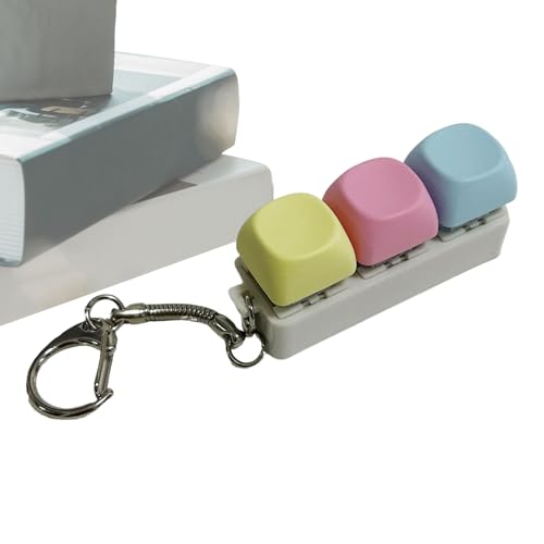 Seyrnicay -Zappelklicker – Mechanischer Clicker, Frauen-Schlüsselanhänger für Studium, Arbeit, Reisen, Büros, Klassenzimmer, Schulen, Meetings, Pendler, Warten, Zuhause, Partys, Halloween Seyrnicay -Zappelklicker – Mechanischer Clicker, Frauen-Schlüsselanhänger für Studium, Arbeit, Reisen, Büros, Klassenzimmer, Schulen, Meetings, Pendler, Warten, Zuhause, Partys, Halloween von Seyrnicay
