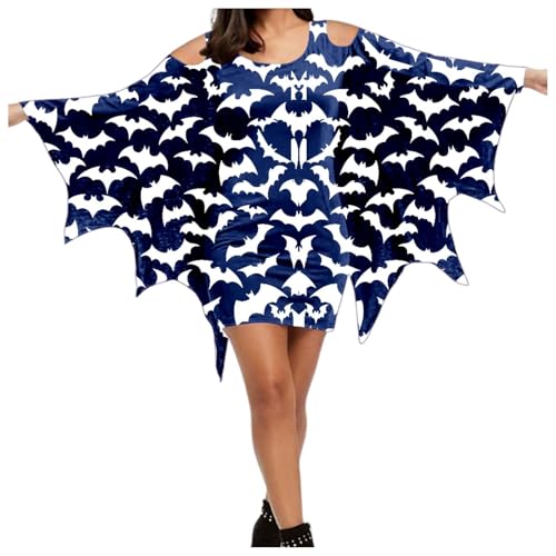 Sfwqoifou fledermaus flügel, Karneval Kostüm Damen Fledermaus Flügel Mittelalter Umhang Minikleid Erwachsene Gothic Kleid Hexenkostüm Halloween Kleidung Vampir Cosplay Faschingskostüme, Blau, L Sfwqoifou fledermaus flügel, Karneval Kostüm Damen Fledermaus Flügel Mittelalter Umhang Minikleid Erwachsene Gothic Kleid Hexenkostüm Halloween Kleidung Vampir Cosplay Faschingskostüme, Blau, L von Sfwqoifou