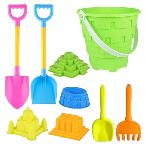 9 Stück Sandkasten Spielzeug Sandspielzeug Set für Mädchen Kinder Sandspielzeug ab 3 4 5 Jahre von Sghtil