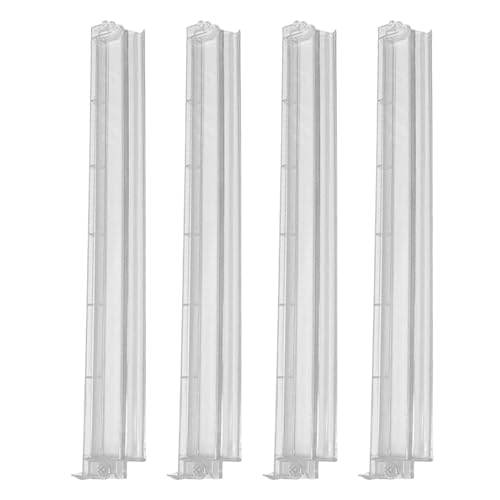 Sghtil Acrylmahjong -Racks und Pushers, Mahjong -Racks mit Pushers - Mah Jongg Racks - Set von 4 Acrylmah Jongg Fliesenorganisator für Party, Brettspielzubehör von Sghtil