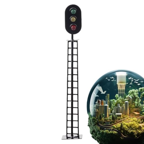Sghtil Ampelspielzeug, Ampelspielzeug für Kinder | Simulationsmodell -Eisenbahnzug Signale,Signallichtspielzeug, Licht für Kinder, handgefertigte Szenendekoration, Sandtischdekoration anhalten Sghtil Ampelspielzeug, Ampelspielzeug für Kinder | Simulationsmodell -Eisenbahnzug Signale,Signallichtspielzeug, Licht für Kinder, handgefertigte Szenendekoration, Sandtischdekoration anhalten von Sghtil