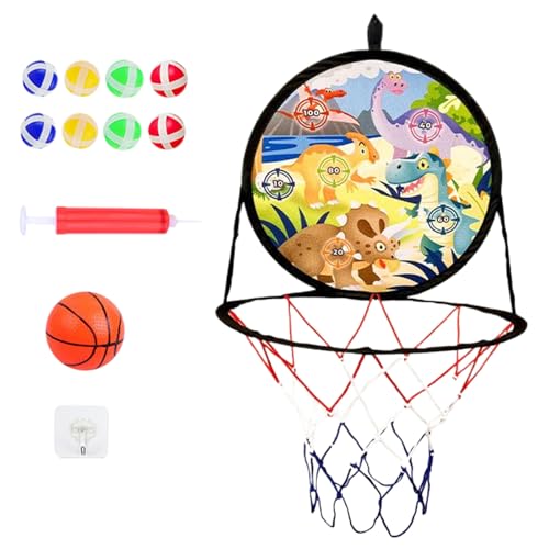 Sghtil Basketball für den Außenbereich, 2 in 1, Dartpfeile, sicheres Spielzeug, Darts, Sport, Outdoor, Indoor, Mädchen, , Geburtstag von Sghtil