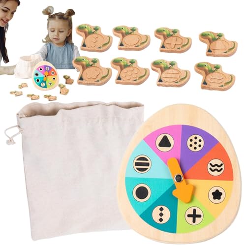 Sghtil Dinosaurier-Lernspielzeug,Dinosaurier-Bausteine - Pädagogische Sinnesblöcke für Kinder - Tierbauspielzeug, Cartoon-Drehteller-Spielzeug für Zuhause, Kindergarten, Kinderzimmer Sghtil Dinosaurier-Lernspielzeug,Dinosaurier-Bausteine - Pädagogische Sinnesblöcke für Kinder - Tierbauspielzeug, Cartoon-Drehteller-Spielzeug für Zuhause, Kindergarten, Kinderzimmer von Sghtil
