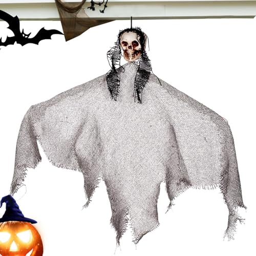 Sghtil Halloween fliegender Geist, Geisterskelett, Halloween-Dekoration Geister, gruselige Geister 'Halloween-Baum, gruselige Geister und Halloween-Dekorationen für von Sghtil