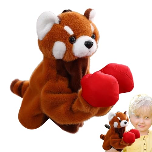 Sghtil Handpuppen, Tierhandpuppen,Simuliertes Stofftier - Frühes Lernen Boxpuppen mit einziehbarem Arm für Kinder 3+ Jahre Party Show Storytelling Fun Happy Dumy Stocker Stocker von Sghtil