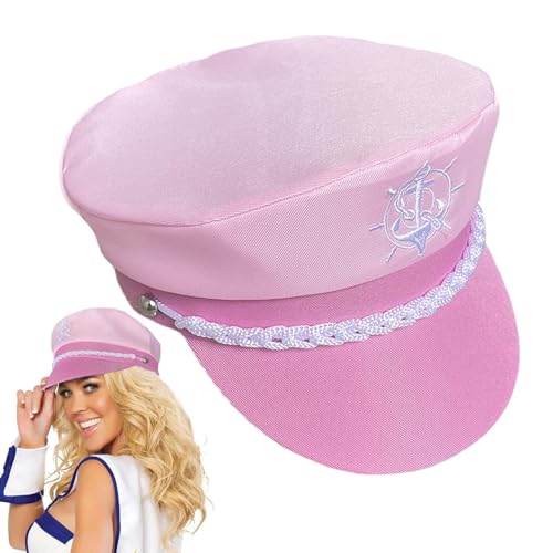 Sghtil Kapitänshut Für Frauen | Kostümhut Halloween - Verstellbar Bequem Accessoire Für Feste Outfits Erwachsene Party Hochzeit Halloween Sghtil Kapitänshut Für Frauen | Kostümhut Halloween - Verstellbar Bequem Accessoire Für Feste Outfits Erwachsene Party Hochzeit Halloween von Sghtil