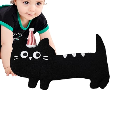 Sghtil Kissen für den Körper der Katze, langes Kissen aus Plüsch, weich, niedlich, Spielzeug aus Plüsch, Kätzchenspielzeug, Weihnachtsdekoration für Freundin und Sghtil Kissen für den Körper der Katze, langes Kissen aus Plüsch, weich, niedlich, Spielzeug aus Plüsch, Kätzchenspielzeug, Weihnachtsdekoration für Freundin und von Sghtil