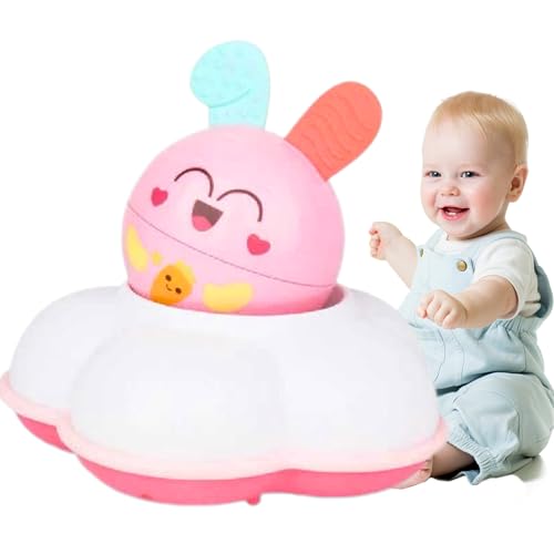 Sghtil Musical Crawling Toy für Kleinkind, kriechendes Hasenspielzeug | Light-up Musical Rabbit Kid Game,Multifunktionales lustiges Entwicklungslernspielzeug für Innenhäuser im Freien im Freien von Sghtil