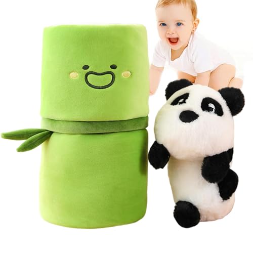 Sghtil Panda Plüschtier mit Bambusdecke, Panda mit Plüschtier Bambus, Spielzeug für Kinder, Anime, Plüschpanda, Glow Emming, bequemer Schlafbegleiter Sghtil Panda Plüschtier mit Bambusdecke, Panda mit Plüschtier Bambus, Spielzeug für Kinder, Anime, Plüschpanda, Glow Emming, bequemer Schlafbegleiter von Sghtil