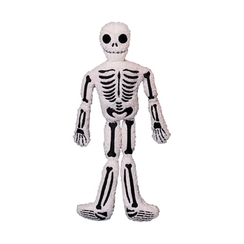 Sghtil Plüsch-Skelett | Halloween-Dekoration, Plüsch, Schädelspielzeug | Innendekoration für Wohnzimmer Schlafzimmer Büro Auto Sofa Tisch Reise | Geburtstag Mädchen von Sghtil
