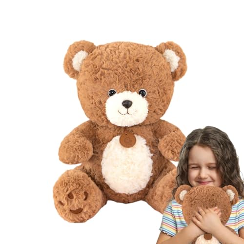 Sghtil Plüschbär, Teddybär, weicher Plüschbär, Plüschspielzeug, Figur, weicher Plüschbär von 40,8 cm, Plüschkissen für Mädchen, Kleinkinder Sghtil Plüschbär, Teddybär, weicher Plüschbär, Plüschspielzeug, Figur, weicher Plüschbär von 40,8 cm, Plüschkissen für Mädchen, Kleinkinder von Sghtil