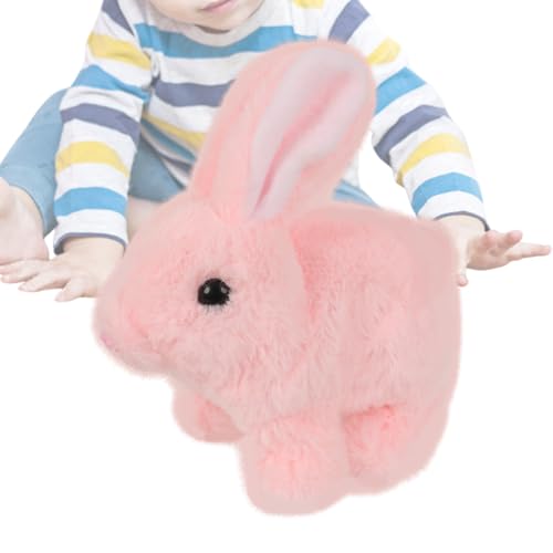 Sghtil Plüschspielzeug aus Hase, Plüsch, elektrisches Ostern für Haustiere, Plüsch, Dekoration zu Hause, in der Hand, niedliches Party-Ornament Sghtil Plüschspielzeug aus Hase, Plüsch, elektrisches Ostern für Haustiere, Plüsch, Dekoration zu Hause, in der Hand, niedliches Party-Ornament von Sghtil