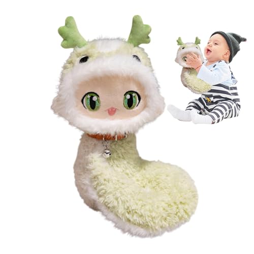 Sghtil Plüschtier Jahr der Schlange, Plüschtiere aus chinesischer Schlange – Maskottchen des Jahres der Schlange – Plüsch-Maskottchen 35 cm, Plüsch-Schlange für die Dekoration Sghtil Plüschtier Jahr der Schlange, Plüschtiere aus chinesischer Schlange – Maskottchen des Jahres der Schlange – Plüsch-Maskottchen 35 cm, Plüsch-Schlange für die Dekoration von Sghtil