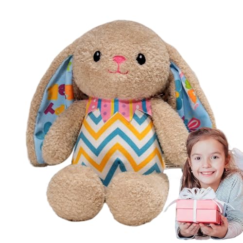 Sghtil Plüschtier aus Plüsch, Spielzeug aus Plüsch, Huggable Bunny , Osterbedarf, Tischdekoration, gestreiftes Design, umarmt die Plüschtiere Sghtil Plüschtier aus Plüsch, Spielzeug aus Plüsch, Huggable Bunny , Osterbedarf, Tischdekoration, gestreiftes Design, umarmt die Plüschtiere von Sghtil