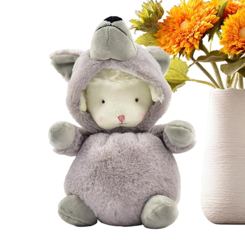 Sghtil Plüschtier aus Schaf, Plüschspielzeug aus Schaf, weiches Spielzeug, Tierdekoration, Lammspielzeug, Kuscheltiere, Plüschpuppen für von Sghtil
