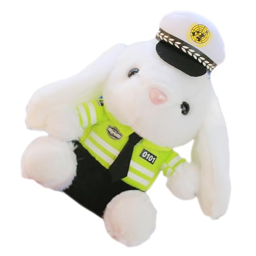 Sghtil Plüschtiere Hase Polizist – Außendekoration von Kaninchen aus Plüsch für Auto | niedliche Motorrad-Puppen, Außendekoration aus Plüsch für die Dekoration Sghtil Plüschtiere Hase Polizist – Außendekoration von Kaninchen aus Plüsch für Auto | niedliche Motorrad-Puppen, Außendekoration aus Plüsch für die Dekoration von Sghtil