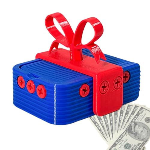 Sghtil Puzzle-Box, Geschenkschachtel mit Schrauben, Puzzle-Box für Geschenk, kreative Schraubbox | Einzigartige Geschenkbox, Geschenkbox, Überraschung für Schmuckspielzeug von Sghtil