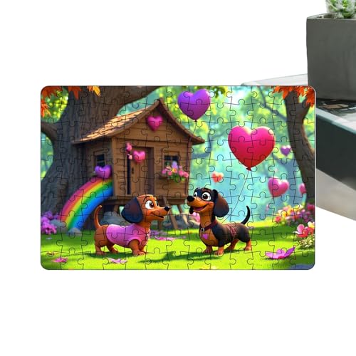 Sghtil Puzzle Valentinstag, Valentinstag-Puzzle,STEM-Puzzlespielzeug - Buntes Valentinstag-Puzzle, Set mit 130 romantischen, herausfordernden Puzzles für Kinder und Erwachsene, Denksport-Puzzle Sghtil Puzzle Valentinstag, Valentinstag-Puzzle,STEM-Puzzlespielzeug - Buntes Valentinstag-Puzzle, Set mit 130 romantischen, herausfordernden Puzzles für Kinder und Erwachsene, Denksport-Puzzle von Sghtil