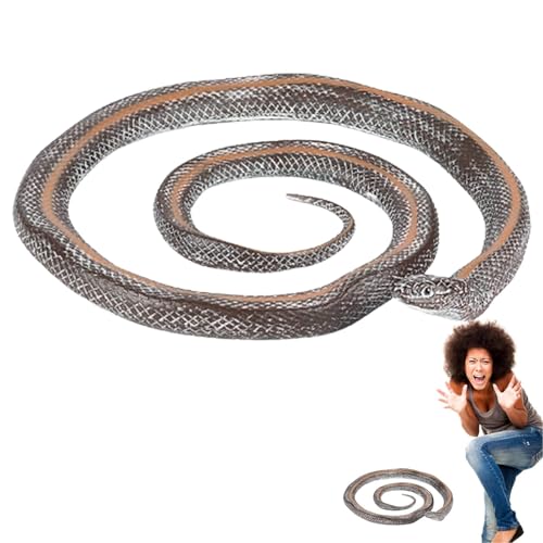 Sghtil Schlangenspielzeug für Kinder, Schlangenfiguren | Realistische Reptilienschlangenfigur - Pädagogikspielzeug, Wildlebenation, Tiertrick für Erwachsene & Kinder Sghtil Schlangenspielzeug für Kinder, Schlangenfiguren | Realistische Reptilienschlangenfigur - Pädagogikspielzeug, Wildlebenation, Tiertrick für Erwachsene & Kinder von Sghtil