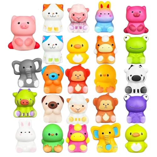 Sghtil Srop Ostern, Ei, Ostern zum Squeeze | 24 x Stretch-Tierspielzeug inkl. Stressbälle, lustiges und oberflächliches Zubehör, Partyzubehör für Erwachsene und Erwachsene von Sghtil