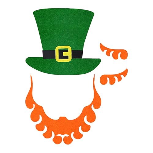 Sghtil St. Patricks Day Cut Decor, Koboldhut Papierausschnitte | Frühlingsornamente irische Party-Requisiten,Foto-Dekoration aus Papier für Kunstschulen, irische Partys, Zuhause und Familientreffen Sghtil St. Patricks Day Cut Decor, Koboldhut Papierausschnitte | Frühlingsornamente irische Party-Requisiten,Foto-Dekoration aus Papier für Kunstschulen, irische Partys, Zuhause und Familientreffen von Sghtil