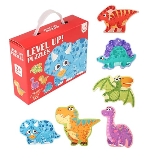 Sghtil Tier-Puzzle, Transportpuzzles für – Cartoon-Traffic/Dinosaurier-Spiel für Kinder, Reisespielzeug, Vorschul-Lernaktivitäten für Mädchen und Jungen Sghtil Tier-Puzzle, Transportpuzzles für – Cartoon-Traffic/Dinosaurier-Spiel für Kinder, Reisespielzeug, Vorschul-Lernaktivitäten für Mädchen und Jungen von Sghtil
