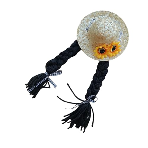 Sghtil Tierhut, Tierregenhut - Tierstatue Top Hut Outfits Kostüm | Spring Decor, Rasendekoration, ganzwetterfestes Aussehen für Innenhöfe, Villen, Balkonen von Sghtil
