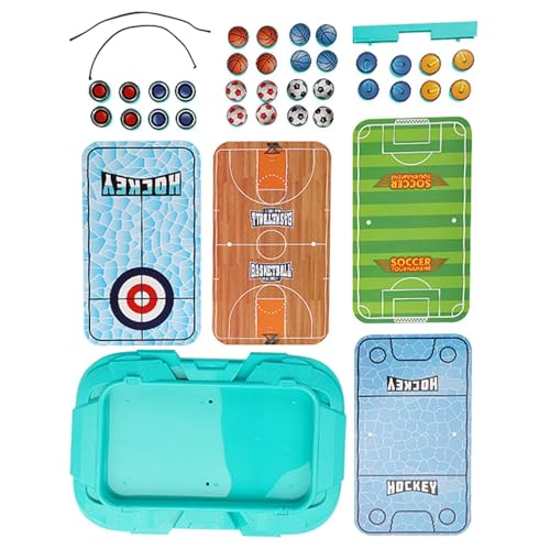 Sghtil Tischbrettspiele für Kinder, schnelles Sling -Puck -Spiel - 4 in 1 Kid Party Fun Toy - Tabletop Checkers Table Top Board Family Game, lustiges Spielzeug für, Mädchen, Kind von Sghtil