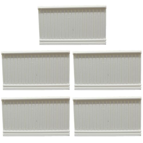 5pcs Mini Wainscot Board, Pla Dollhouse Möbel, White Dollhouse Miniaturen, DIY -freundlich 3, 7x2, 2 Zoll 1:12 Wainscot Board für Einstellungen Möbel 5pcs Mini Wainscot Board, Pla Dollhouse Möbel, White Dollhouse Miniaturen, DIY -freundlich 3, 7x2, 2 Zoll 1:12 Wainscot Board für Einstellungen Möbel von Sgqtqybk
