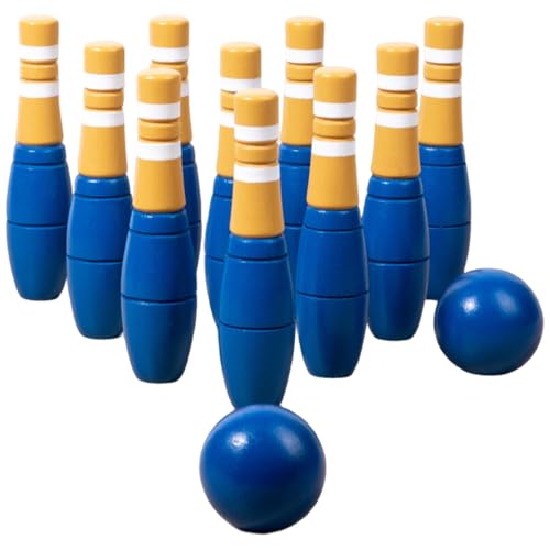 Sgqtqybk Kids Bowling -Set, hölzerne Bowlingspiel mit Aufbewahrungstasche, glattes und tragbares Kleinkind -Outdoor -Spiele für Kinder 36 Monate UPKIDS -Set Sgqtqybk Kids Bowling -Set, hölzerne Bowlingspiel mit Aufbewahrungstasche, glattes und tragbares Kleinkind -Outdoor -Spiele für Kinder 36 Monate UPKIDS -Set von Sgqtqybk