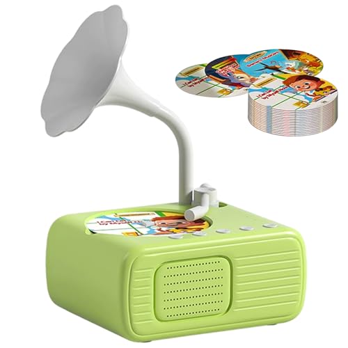 Sgqtqybk Kleinkind -Plattenspieler Rekordkinder Phonograph wiederaufladbare pädagogische sensorische Kinder -Plattenspieler für Mädchen und Jungen Baby von Sgqtqybk