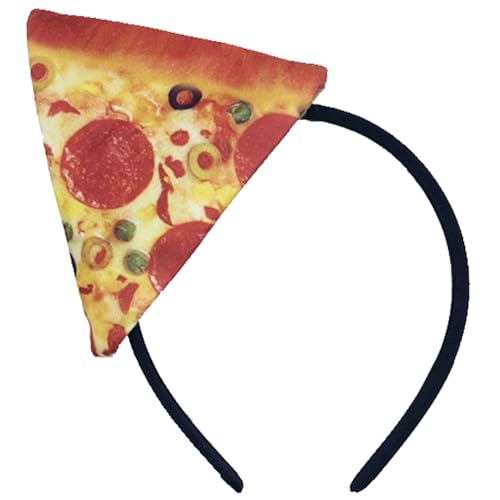 Sgqtqybk Stirnband für Frauen, lustige Stoffpizza -Accessoires Haarband, Halloween Cosplay Pizza Kostüm Stirnband für Kinder und Erwachsene Kostüm Sgqtqybk Stirnband für Frauen, lustige Stoffpizza -Accessoires Haarband, Halloween Cosplay Pizza Kostüm Stirnband für Kinder und Erwachsene Kostüm von Sgqtqybk