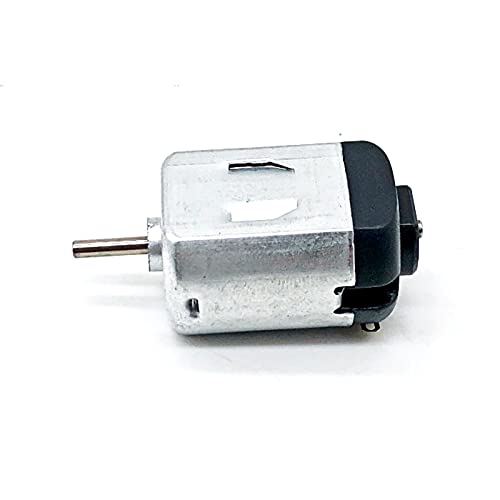 ShaaoTng 1 Stück 130 Mikro-Gleichstrommotor mit hohem Drehmoment, 3–5 V – Miniaturmotor for selbstgebaute Autos, Roboter und Modellbausätze von ShaaoTng