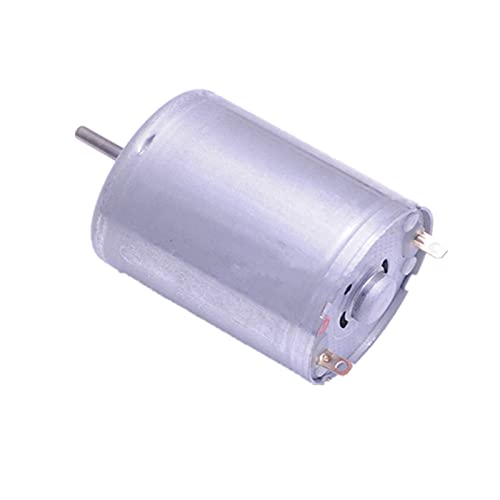 ShaaoTng 1 Stück 370-Gleichstrommotor mit hohem Drehmoment, 3–12 V, 24 mm Durchmesser, 30,5 mm Höhe, 2 mm Welle for Robotik und Heimwerkerprojekte von ShaaoTng