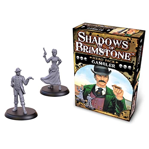 Shadows of Brimstone Hero Pack Gambler von Shadows of Brimstone