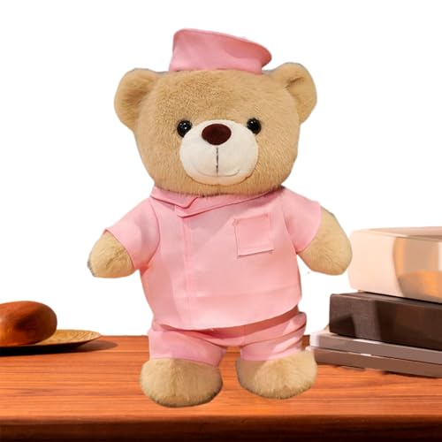 Shaersu Arztbär Plüschtier - Weiches Süßes Bär Spielzeug | Neuheit Geschenkidee Für Kinder Bett Wohnzimmer Büro Schlafzimmer Begleiter Geburtstag Weihnachten Halloween Valentinstag Shaersu Arztbär Plüschtier - Weiches Süßes Bär Spielzeug | Neuheit Geschenkidee Für Kinder Bett Wohnzimmer Büro Schlafzimmer Begleiter Geburtstag Weihnachten Halloween Valentinstag von Shaersu