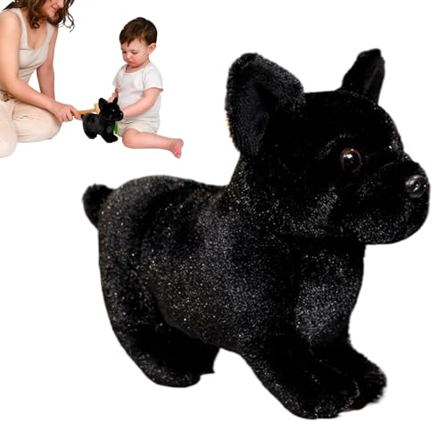 Shaersu Bulldog Plush Toy - Bulldog Plüschtier Kollektion Spielzeug Modell | Weiches 18 cm Stofftier Dekorative Kollektion Für Kinder Erwachsene Zuhause Sofa Schlafzimmer Auto Deko Valentinstag von Shaersu