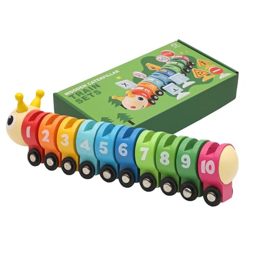 Shaersu Caterpillar Counting Toy, Caterpillar Counting Classic Toy | Entwicklungsbildungsmathematikspielzeug,Buntes Radzug, Farbanerkennung des Zählspiels für die Schulbildung, Unterricht Shaersu Caterpillar Counting Toy, Caterpillar Counting Classic Toy | Entwicklungsbildungsmathematikspielzeug,Buntes Radzug, Farbanerkennung des Zählspiels für die Schulbildung, Unterricht von Shaersu