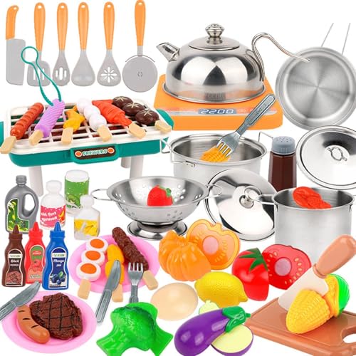 Shaersu Proped Küchenspielzeug, tu so, DASS Küchenutensilien Set,Gefälschte Food -Bildungsspielzeug | Kochgeschirrzubehör für Bildung Kleinkinder Gefälschtes Gemüse für Feinmotorikfähigkeiten Shaersu Proped Küchenspielzeug, tu so, DASS Küchenutensilien Set,Gefälschte Food -Bildungsspielzeug | Kochgeschirrzubehör für Bildung Kleinkinder Gefälschtes Gemüse für Feinmotorikfähigkeiten von Shaersu