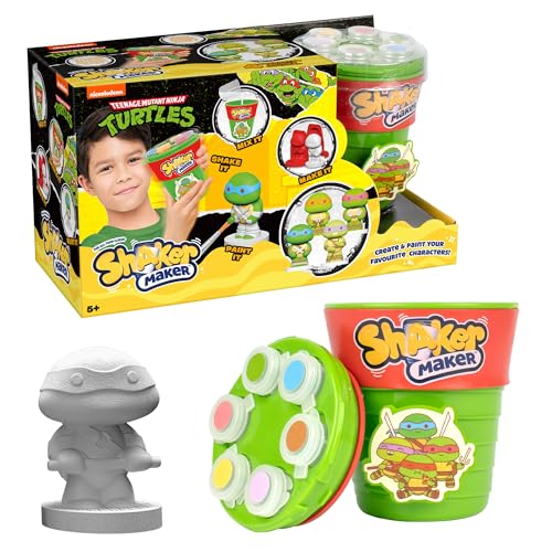 Hello Kitty - 4SF Shaker Maker, Charaktererstellungs-Pulver, künstlerische und manuelle Aktivität, Ninja Turtles Modell, für Kinder ab 5 Jahren, HK000 von Hello Kitty - 4SF