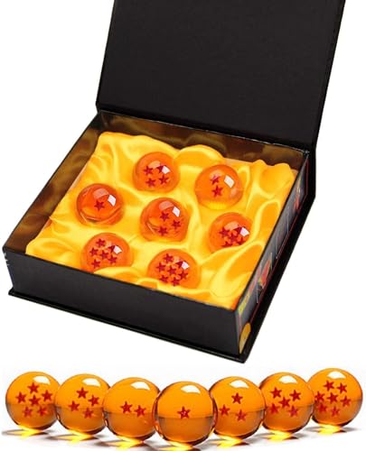 Shalwinn Sammelball aus Anime-Serie Originales Design mit 1-7 Sternen, Kult-Objekt aus der beliebten Anime-Serie, hochwertige Verarbeitung, ideal für Fans und Sammler von Shalwinn