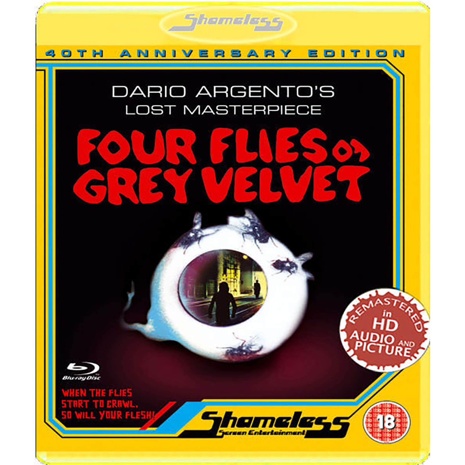 Four Flies on Grey Velvet Four Flies on Grey Velvet von Shameless