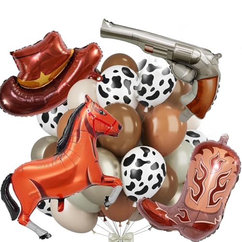 Western Cowboy Thema Ballons, Party Dekoration Folie Ballons, Cowboy-Stil Western Cowboy Thema Ballons, Party Dekoration Folie Ballons, Cowboy-Stil von Shamoparty