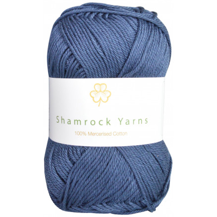 Shamrock Yarns 100% Mercerisierte Baumwolle 114 Marineblau von Shamrock Yarns