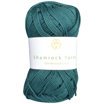 Shamrock Yarns 100% Mercerisierte Baumwolle 241 Petrolgrün Shamrock Yarns 100% Mercerisierte Baumwolle 241 Petrolgrün von Shamrock Yarns