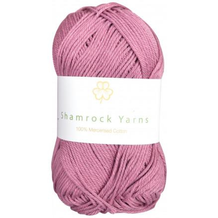 Shamrock Yarns 100% Mercerisierte Baumwolle 78 Dunkel Rosa von Shamrock Yarns