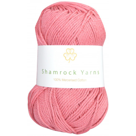 Shamrock Yarns 100% Mercerisierte Baumwolle 29 Rosa Shamrock Yarns 100% Mercerisierte Baumwolle 29 Rosa von Shamrock Yarns