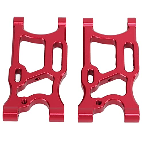 1/14 RC Vorschwenkarm, Aluminiumlegierung Einfach zu installieren RC Auto Vorschwenkarm Realistisch hohe Härte für LC Racing 1/14 RC Auto für WLtoys 1/14 RC Auto(Rot) von Shanrya