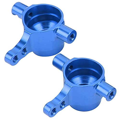 RC Lenkung Cup Knuckles Set, Aluminium Mini Größe RC Lenkung Kit Leicht für 1/10 RC Car(Blau) von Shanrya