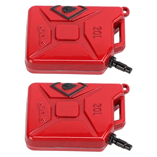 RC Simulation Ölfass, 2 Stück Rot RC Simulation Mini Kraftstofftanks Metall für Axial SCX10 90046 RC Simulation Ölfass, 2 Stück Rot RC Simulation Mini Kraftstofftanks Metall für Axial SCX10 90046 von Shanrya